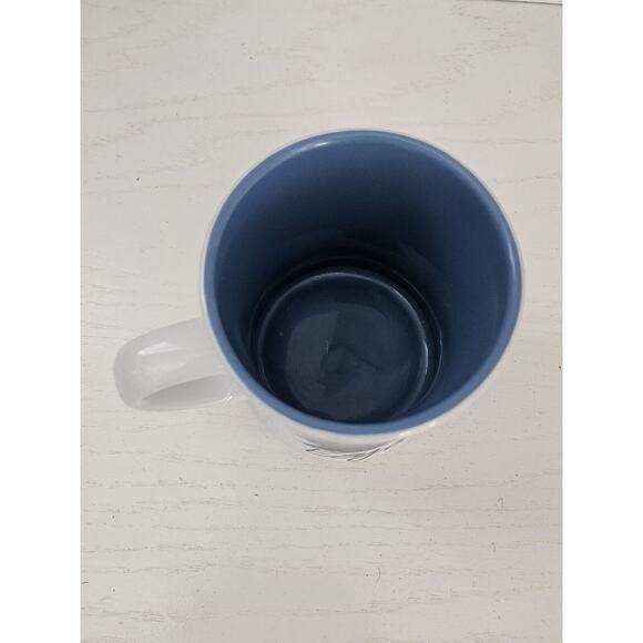 Eeyore Disney Blue &‎ White Coffee Tea Cup Mug 16 Oz Disney Store - Picture 4 of 7